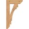 Ekena Millwork Merced Slat Smooth Bracket, Western Red Cedar, 3 1/2"W x 16"D x 28"H BKT04X16X28MRC06SWR - alternate 2